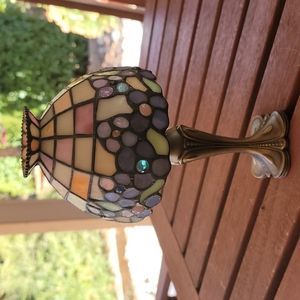 Partylite Stained glass tealight lamp